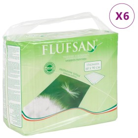 Flufsan Empapadores de cama para incontinencia 90 piezas 60x90