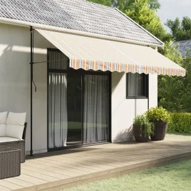 Ersatz-Baldachin-Borte Stoff mit bunten Streifen, 4 m. von vidaXL, Markisen - Ref: Foro24-367806, Preis: 14,39 €, Rabatt: %