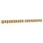 Ersatz-Baldachin-Borte Stoff gelb und grau gestreift 3 m von vidaXL, Markisen - Ref: Foro24-367810, Preis: 13,60 €, Rabatt: %