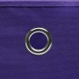 Cajas de almacenaje 4 uds tela morado 32x32x32 cm de vidaXL, Cestas para almacenaje - Ref: Foro24-288353, Precio: 25,18 €, De...