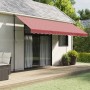 Ersatz-Baldachin-Streifenstoff in Bordeauxrot, 4,5 m. von vidaXL, Markisen - Ref: Foro24-367777, Preis: 15,25 €, Rabatt: %