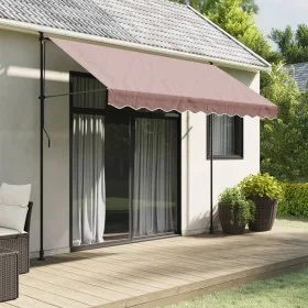 Ersatz-Baldachin-Streifenstoff in Braun mit einer Länge von 3 m. von vidaXL, Markisen - Ref: Foro24-367780, Preis: 13,21 €, R...