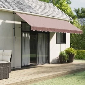 Ersatz-Baldachin-Streifenstoff in Braun mit einer Länge von 4 m. von vidaXL, Markisen - Ref: Foro24-367782, Preis: 14,05 €, R...