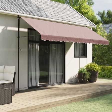 Ersatz-Baldachin-Streifenstoff in Braun mit einer Länge von 4 m. von vidaXL, Markisen - Ref: Foro24-367782, Preis: 14,13 €, R...