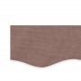 Tela de cenefa de toldo de repuesto rayas marrón 4 m by vidaXL, Awnings - Ref: Foro24-367782, Price: 14,13 €, Discount: %