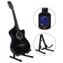 Western-Klassikgitarren-Set 12-teilig 6 Saiten schwarz 38" von vidaXL, Gitarren - Ref: Foro24-70133, Preis: 91,19 €, Rabatt: %