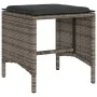 Set de muebles de jardín 6 pzas y cojines ratán sintético gris by vidaXL, Garden sets - Ref: Foro24-3213557, Price: 534,20 €,...