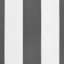Replacement awning border fabric anthracite white stripes 6 m by vidaXL, Awnings - Ref: Foro24-367791, Price: 16,32 €, Discou...