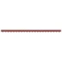 Burgundy striped replacement awning valance fabric 5 m by vidaXL, Awnings - Ref: Foro24-367778, Price: 15,77 €, Discount: %