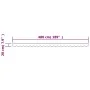 Burgundy striped replacement awning valance fabric 5 m by vidaXL, Awnings - Ref: Foro24-367778, Price: 15,77 €, Discount: %