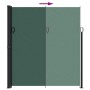 Dunkelgrüne einziehbare Seitenmarkise 220x500 cm von vidaXL, Sonnenschirme - Ref: Foro24-4004485, Preis: 152,31 €, Rabatt: %