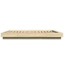 Sonoma oak wood bed frame with LED lights 160x200 cm by vidaXL, Beds and slatted bases - Ref: Foro24-3281086, Price: 184,66 €...