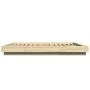 Sonoma oak wood bed frame with LED lights 160x200 cm by vidaXL, Beds and slatted bases - Ref: Foro24-3281086, Price: 182,58 €...