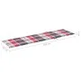 Tumbona con mesa y cojín madera maciza de teca de vidaXL, Tumbonas - Ref: Foro24-3063034, Precio: 316,96 €, Descuento: %