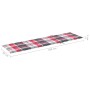 Tumbona con mesa y cojín madera maciza de teca de vidaXL, Tumbonas - Ref: Foro24-3063034, Precio: 300,42 €, Descuento: %