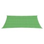 Toldo de vela HDPE verde claro 160 g/m² 2,5x4,5 m
