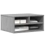 Soporte impresora madera ingeniería gris Sonoma 49x40x22,5 cm de vidaXL, Soportes para impresoras - Ref: Foro24-840595, Preci...