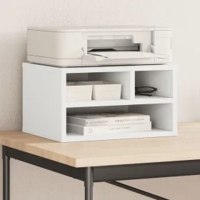 White engineered wood printer support 40x32x22.5 cm by vidaXL, Printer supports - Ref: Foro24-840597, Price: 33,26 €, Discoun...