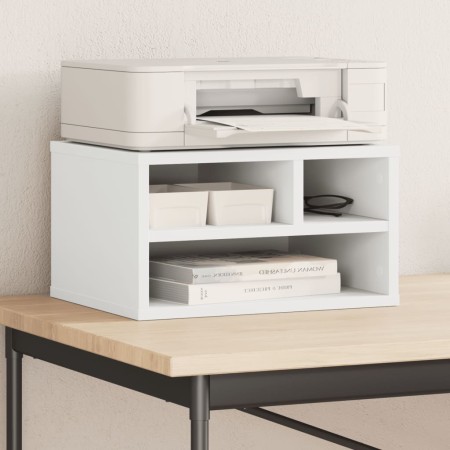 Druckerhalterung aus weißem Holzwerkstoff, 40 x 32 x 22,5 cm von vidaXL, Drucker unterstützt - Ref: Foro24-840597, Preis: 30,...