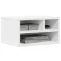 White engineered wood printer support 40x32x22.5 cm by vidaXL, Printer supports - Ref: Foro24-840597, Price: 33,26 €, Discoun...