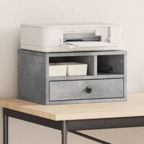 Concrete gray engineered wood printer support 40x32x22.5 cm by vidaXL, Printer supports - Ref: Foro24-840607, Price: 31,36 €,...
