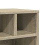 Soporte para impresora con ruedas roble Sonoma 41x32x34,5 cm