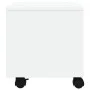 Druckerständer mit Rollen weiß 41x32x34,5 cm von vidaXL, Drucker unterstützt - Ref: Foro24-840611, Preis: 38,89 €, Rabatt: %