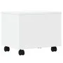Druckerständer mit Rollen weiß 41x32x34,5 cm von vidaXL, Drucker unterstützt - Ref: Foro24-840611, Preis: 38,89 €, Rabatt: %