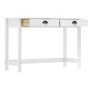 Hill Konsolentisch mit 2 Schubladen Kiefernholz 110x45x74 cm von vidaXL, Seitentische - Ref: Foro24-288992, Preis: 94,66 €, R...