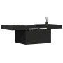 Black engineered wood coffee table 100x55x40 cm by vidaXL, Coffee table - Ref: Foro24-840871, Price: 75,50 €, Discount: %