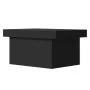 Black engineered wood coffee table 100x55x40 cm by vidaXL, Coffee table - Ref: Foro24-840871, Price: 74,61 €, Discount: %