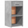 Nachttische 2 Stück betongraues Holzwerkstoff 35x34x65 cm von vidaXL, Nachttische - Ref: Foro24-840583, Preis: 65,22 €, Rabat...
