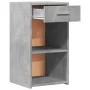 Nightstands 2 pcs concrete gray engineered wood 35x34x65 cm by vidaXL, Nightstands - Ref: Foro24-840583, Price: 64,35 €, Disc...