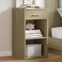 Nightstands 2 pcs engineered wood Sonoma oak 35x34x65 cm by vidaXL, Nightstands - Ref: Foro24-840581, Price: 63,42 €, Discoun...