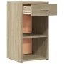 Nightstands 2 pcs engineered wood Sonoma oak 35x34x65 cm by vidaXL, Nightstands - Ref: Foro24-840581, Price: 63,42 €, Discoun...