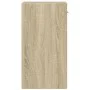Nightstands 2 pcs engineered wood Sonoma oak 35x34x65 cm by vidaXL, Nightstands - Ref: Foro24-840581, Price: 63,42 €, Discoun...