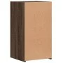 Mesita de noche madera de ingeniería marrón roble 35x34x65 cm de vidaXL, Mesitas de noche - Ref: Foro24-840588, Precio: 45,75...