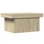 Sonoma oak engineered wood coffee table 80x55x40 cm by vidaXL, Coffee table - Ref: Foro24-840865, Price: 61,00 €, Discount: %