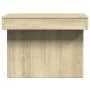 Sonoma oak engineered wood coffee table 80x55x40 cm by vidaXL, Coffee table - Ref: Foro24-840865, Price: 61,00 €, Discount: %