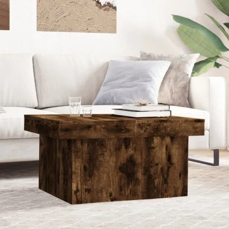 Smoked oak engineered wood coffee table 80x55x40 cm by vidaXL, Coffee table - Ref: Foro24-840867, Price: 61,00 €, Discount: %