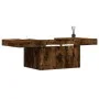 Smoked oak engineered wood coffee table 80x55x40 cm by vidaXL, Coffee table - Ref: Foro24-840867, Price: 61,00 €, Discount: %