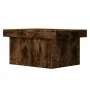 Smoked oak engineered wood coffee table 80x55x40 cm by vidaXL, Coffee table - Ref: Foro24-840867, Price: 61,00 €, Discount: %