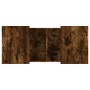 Couchtisch aus geräuchertem Eichenholzwerkstoff, 80 x 55 x 40 cm von vidaXL, Couchtisch - Ref: Foro24-840867, Preis: 61,76 €,...