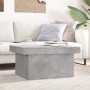 Mesa de centro madera de ingeniería gris hormigón 100x55x40 cm de vidaXL, Mesas de centro - Ref: Foro24-840873, Precio: 74,37...