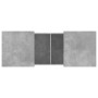 Mesa de centro madera de ingeniería gris hormigón 100x55x40 cm de vidaXL, Mesas de centro - Ref: Foro24-840873, Precio: 74,37...