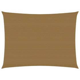 Taupe grey HDPE sail shade 160 g/m² 2x3 m by vidaXL, Umbrellas - Ref: Foro24-311392, Price: 23,53 €, Discount: %