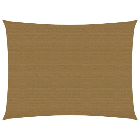 Taupe grey HDPE sail shade 160 g/m² 3x4 m by vidaXL, Umbrellas - Ref: Foro24-311402, Price: 33,23 €, Discount: %