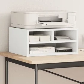 Druckerständer aus weißem Ingenieurholz, 49x40x22,5 cm. von vidaXL, Drucker unterstützt - Ref: Foro24-840590, Preis: 39,95 €,...