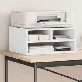 Soporte de impresora madera ingeniería blanco 49x40x22,5 cm by vidaXL, Printer supports - Ref: Foro24-840590, Price: 37,84 €,...