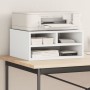 Druckerständer aus weißem Ingenieurholz, 49x40x22,5 cm. von vidaXL, Drucker unterstützt - Ref: Foro24-840590, Preis: 37,84 €,...